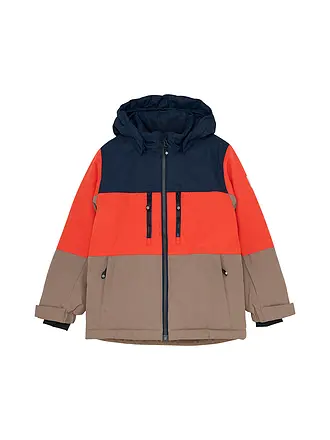COLOR KIDS | Jungen Skijacke Colorblock | schwarz